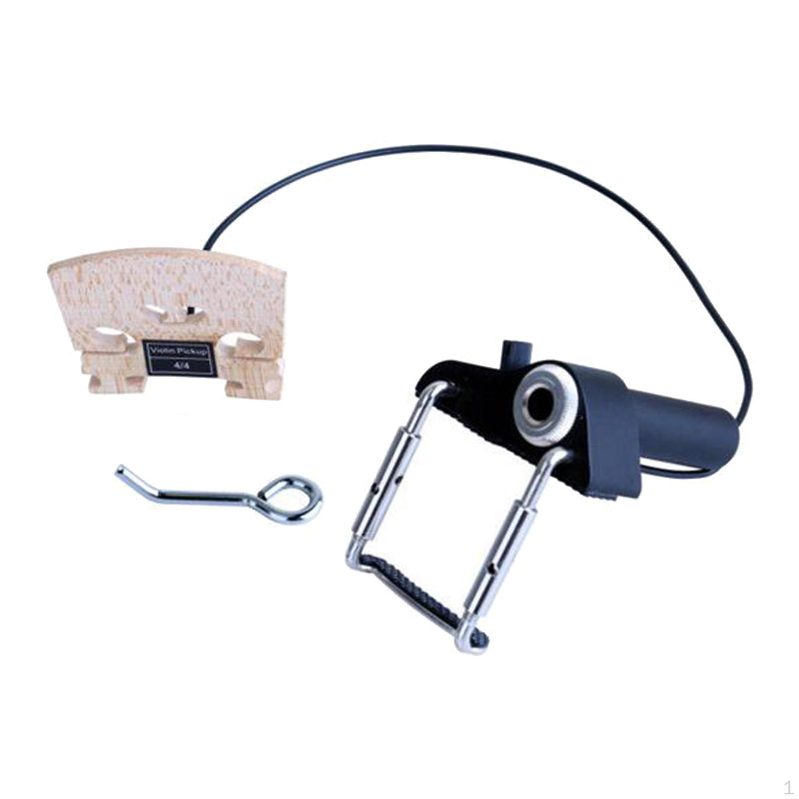 

Pickup Piezo Professional with Output Jack Passive Volume Control for Teaching Mandolin Show
