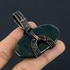 Bloodstone 999 Copper Wire Wrapped Pendant Handmade Gemstone Jewelry, Gifts For Wife Brand New Pendant
