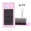 New Arrival U Shape YY Eyelashes Extensions 3DW U5DW Lashes Extension Premade Volume Fans False Eyelashes U Shape W Bloom Lashes