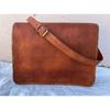 Neue echte Vintage Satchel handgemachte Leder Messenger Bag Schulter Laptoptasche