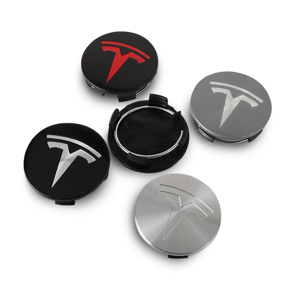 ZFX1 56mm 180mm Car Wheel Center Hub Cap Sticker Logo Cover Accessories For Tesla Model 3 Model Y Model S Model X Cybertruck Coil WYE