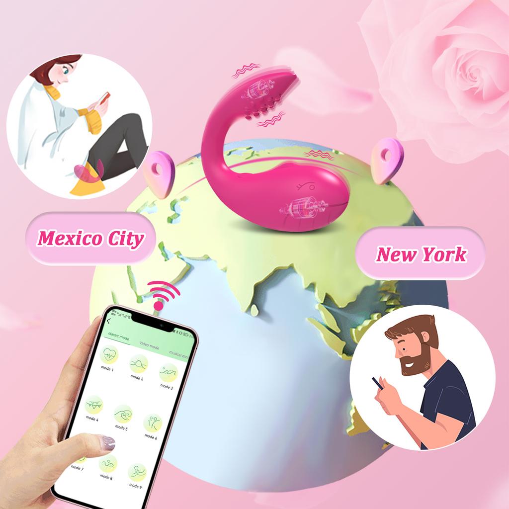 APP Bluetooth Vibrator Egg Control for Women Clitoris Stimulator Wearable G Spot Massager Panties Vibrating Sex Toys for Adults