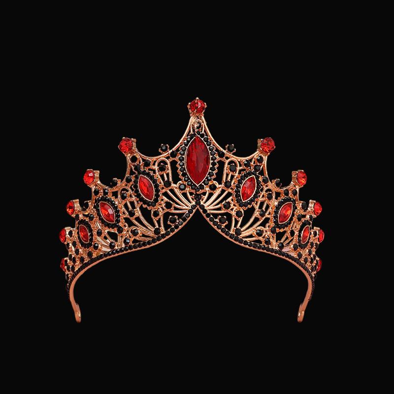 Bridal Crown Headband Headband Wedding Korean Style Birthday Adult Gift Crystal Crown Princess Dress Hair Accessory