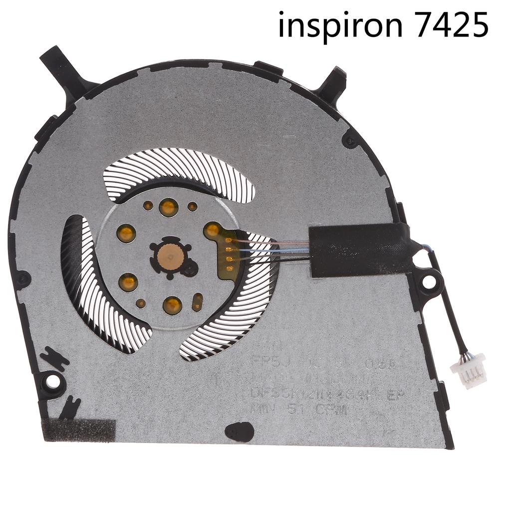 Original New CPU Cooling Fan DC5V 0.5A 4Pin Heatsink For Inspiron 7425 2-in-1 DFS5K12114464K