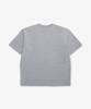 Oeoseullou Study Cotton Pocket Short Sleeve T-Shirt - Heather Gray / 030017N64