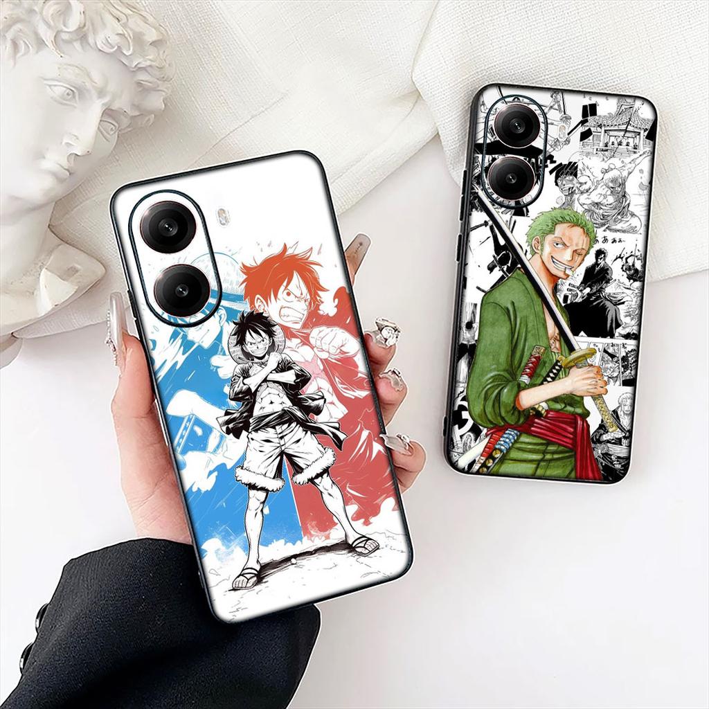 Luffy Roronoa Zoro Nami ONE PIECES Phone Case for Xiaomi Poco C85 C65 C75 X7 X6 M6 M8 F7 F8 Ultra F6 Pro Cover Casing