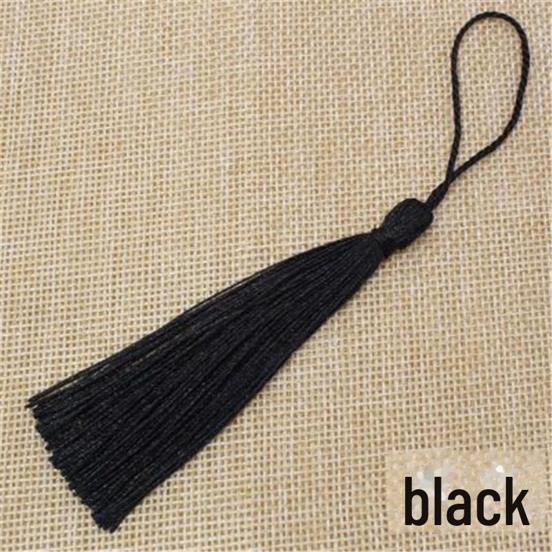 Ciucuri cu noduri chinezești din poliester și ciucuri cu semne de carte