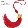 Polyester Alloy Academic Tassel Hanging Pure Color Student Dress Up Tassel  Souvenir Gifts
