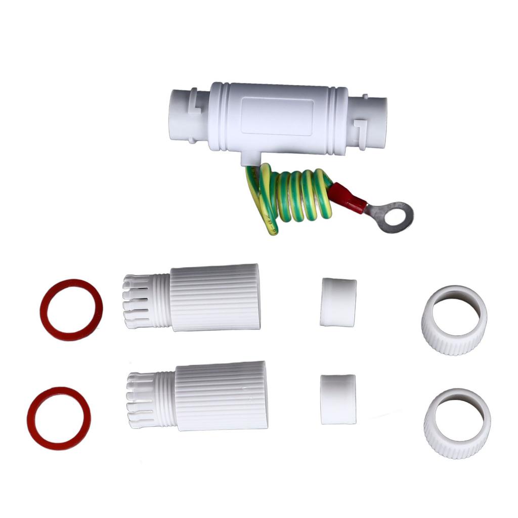 POE Gigabit RJ45 Surge Protector Waterproof Network Arrester Surge Protective Device 12-57V