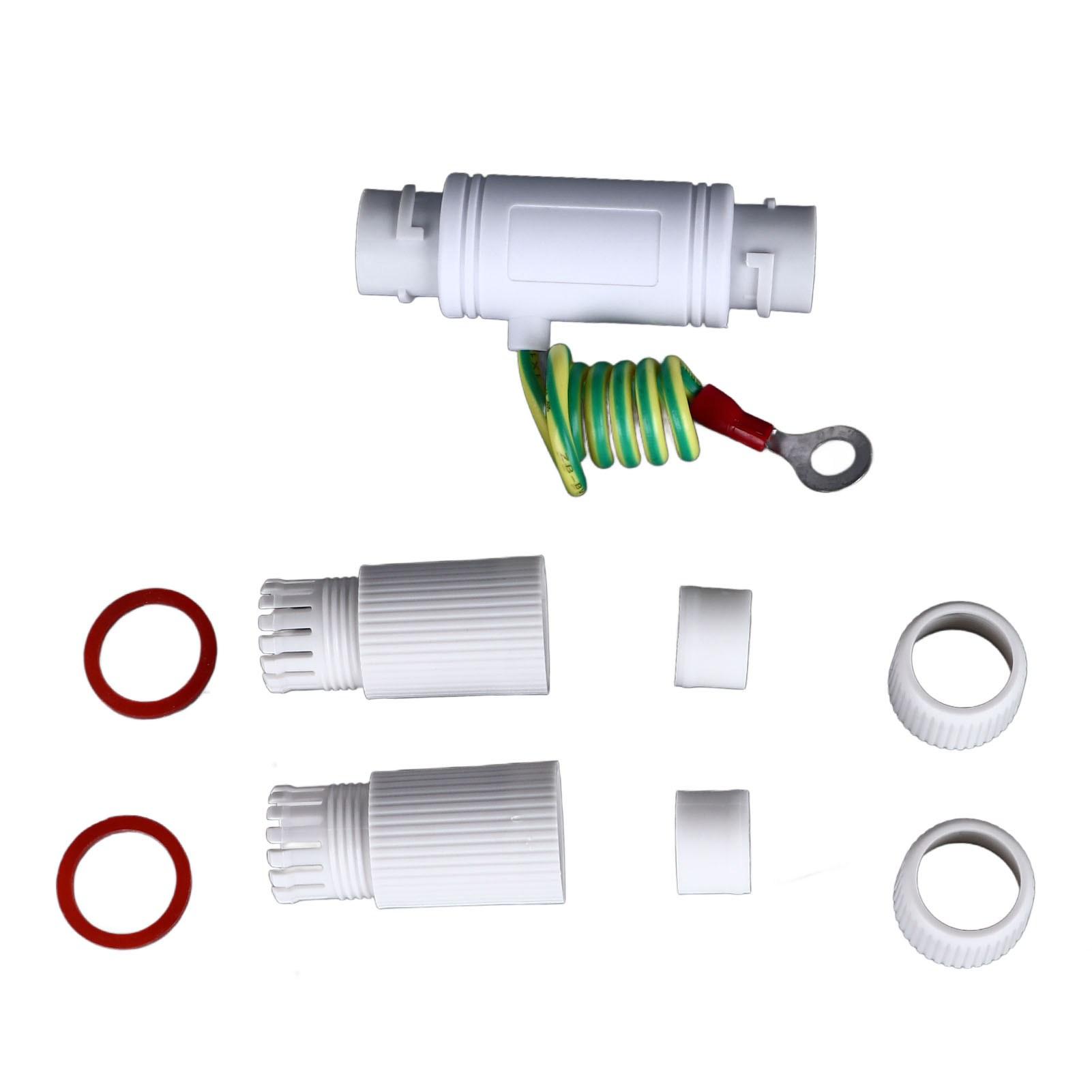 

POE Gigabit RJ45 Surge Protector Waterproof Network Arrester Surge Protective Device 12-57V