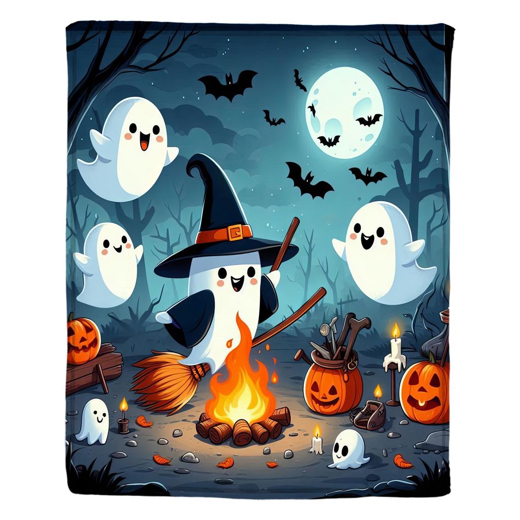 Halloween Print Blanket