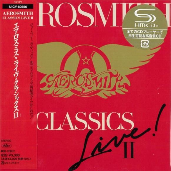 

CD AEROSMITH Classics Live II Limited Edition UICY80556 CAPITOL 2025 Japan Obi Rock
