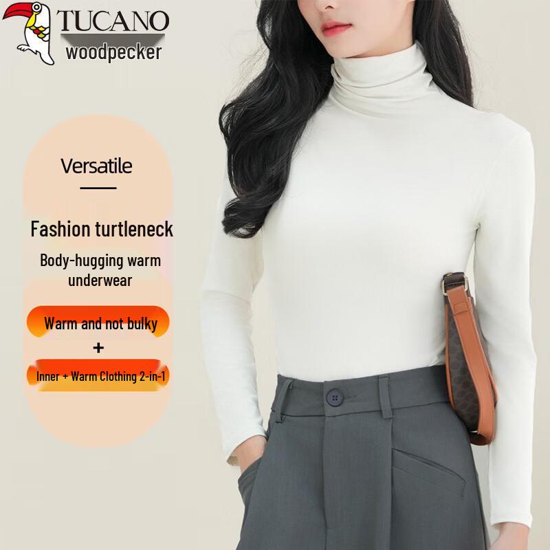 Women's Turtleneck Long Sleeve Base Layer Shirt