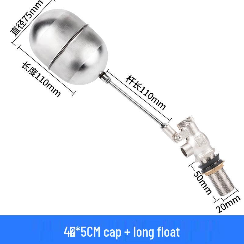 4-punktowa nakrętka ze stali nierdzewnej 304 z powłoką galwaniczną, zawór pływakowy – odporna na wysoką temperaturę, wrzącą wodę, kwasy i zasady