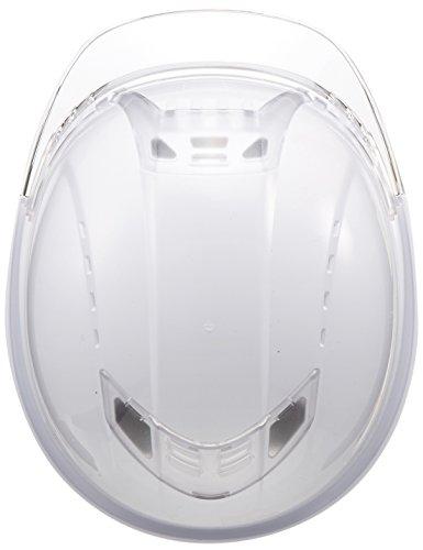 TOYO Venti Plus Helmet with Shield, White/Clear/Clear with Styrofoam, No. 391F-C-C