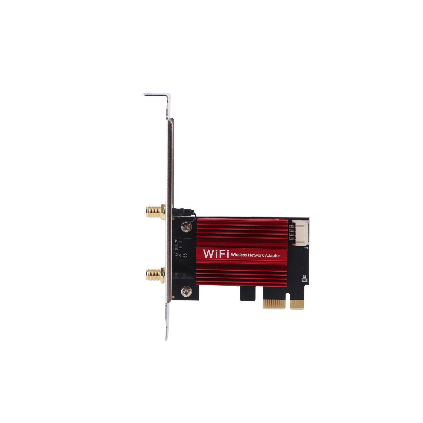 

7260AC Pro PCIE WiFi Карта 1200 Мбіт/с 2.4G 5G Двохдіапазонна BT4.0 PCIE Бездротова Мережева Карта з 2 Антенами по 10 дБі для Windows 7 8