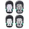 Ergonomic Infant Head Support Pad 360 Headrest Seat Cushion for Strollers Car Seat Bassinets Newborns Travel