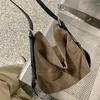 Minimalist Retro Style Cotton and Linen Tote Bag, New Lazy and Relaxed Commuting Women's Bag, Large Capacity Shoulder Bag for Women