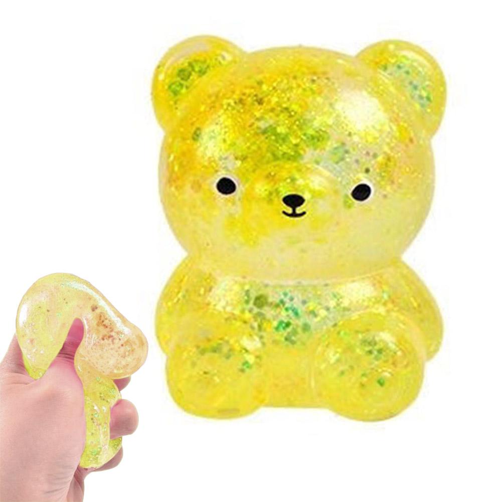 Toys Colorful Dumpling Soft Squeeze Stress Balls Reusable Low Rebound Decompression Dough Ball Unique Home Decoration Gift Presents