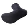 YUEDGE Black Athletic Socks for and Cushioned Cotton Quarter Socks for Commuting and Sizes Men's Golf, Tennis, Fitness, Training, Running.