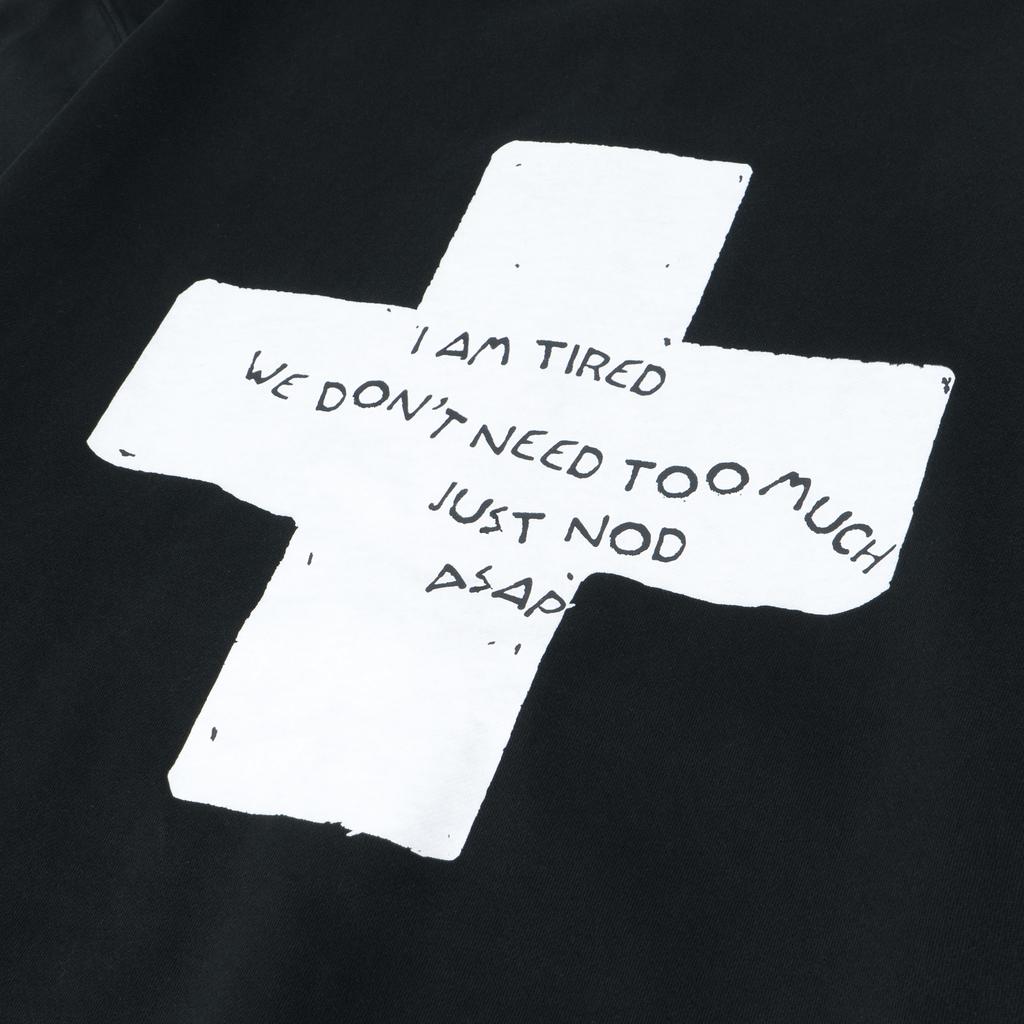 Nod Tired Harold Zip-Up Hoodie (Black)