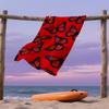 Monarch Butterfly Flair Oversized Microfiber Beach Towel Sand Proof Quick Dry, Absorbent for Swimming Pool Travel Camping