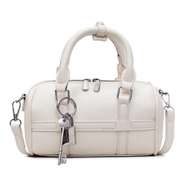 Solid Colorbag Women Summer Pu Casual Crossbody Bag With Zipper Closure For Daily Use