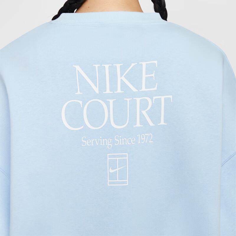 Nike Court Heritage Fleece Sports Crewneck Sweatshirt Women sweatshirt IO0485441
