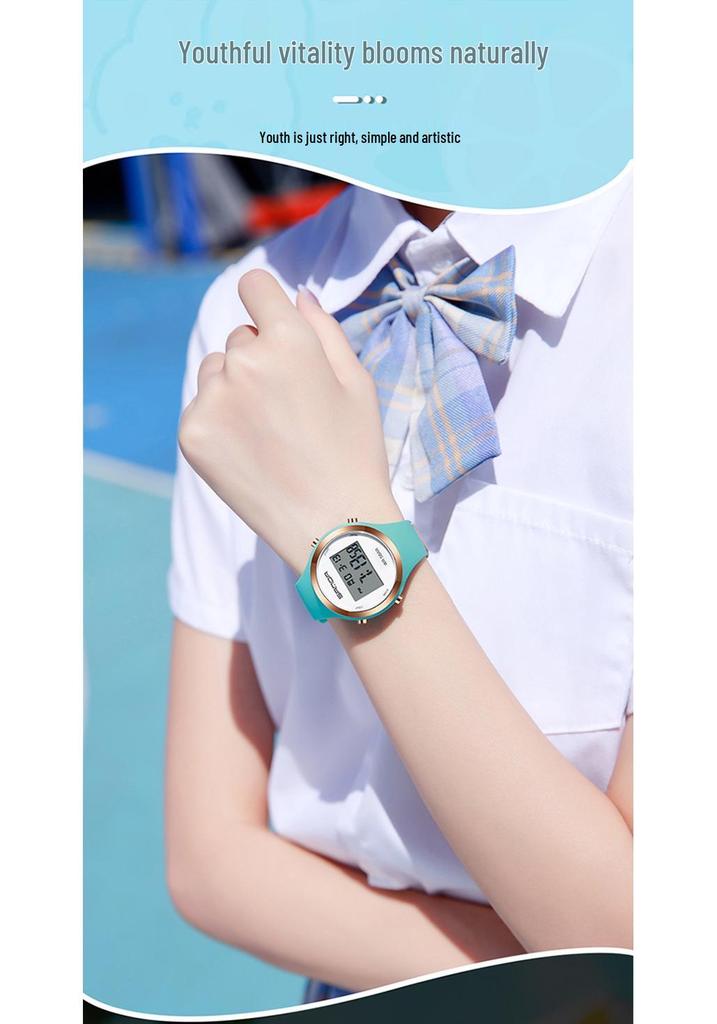 Sanda Colorful Multi-Function Waterproof Sports Watch for Men & Women