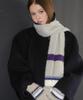 JILL BY JILLSTUART Striped Pattern Scarf - 2 Colors