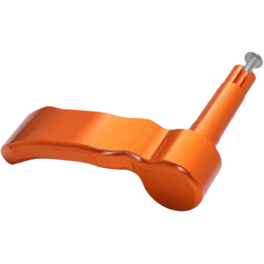 Thumb Throttle Control Lever Black Aluminum Easy to Install Premium Repair Part Sturdy ATV Accessories Assembly for ATV, Orange