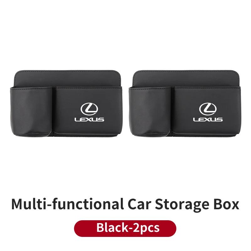 WQB1 Car Door Organizer Cup Holder Seatback Tools Storage Box Interior For Lexus UX250h RX450h CT200h RX400h NX300h RX350 RX300 GX