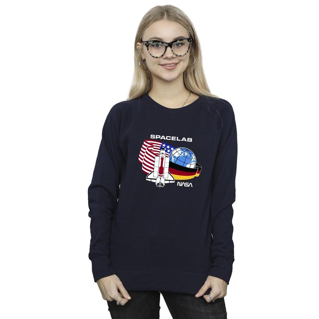 NASA Womens/Ladies Space Lab Sweatshirt