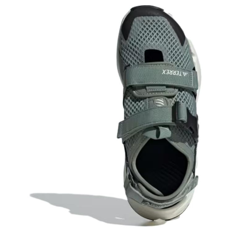 Adidas Terrex Hydroterra AT Sandal Stříbrná Zelená Unisex Tenisky Core-Black Crystal-Jade IF9167