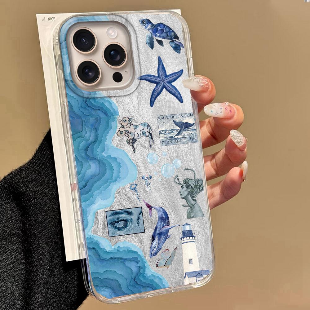Retro Style Pink Face Sun Stars Women Girls Phone Case for iphone 16 15 14 7 8 Plus 13 11 12 Pro Max X XS XR SE 2022 Back Cover