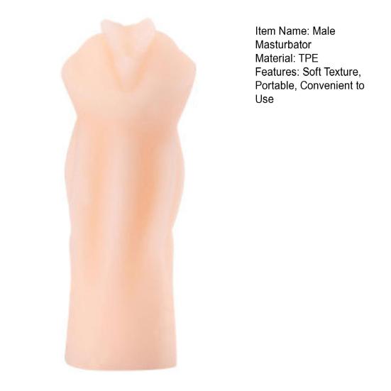 Masturbation Toy Easy To Use Portable Soft And Warm Temptation Waterproof Adult Products TPE Real Pussy Sucking Vagina for Men