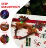 4PCS Christmas Reindeer Headband Light-Up Antlers Hat Party Supplies Holiday Parties Favors JOYFY LED for and Entertaining Play Safe Kid Friendly Fun