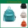 Single Solid Color Shoulder Crossbody Bag Women Backpack Handbag Gift Casual
