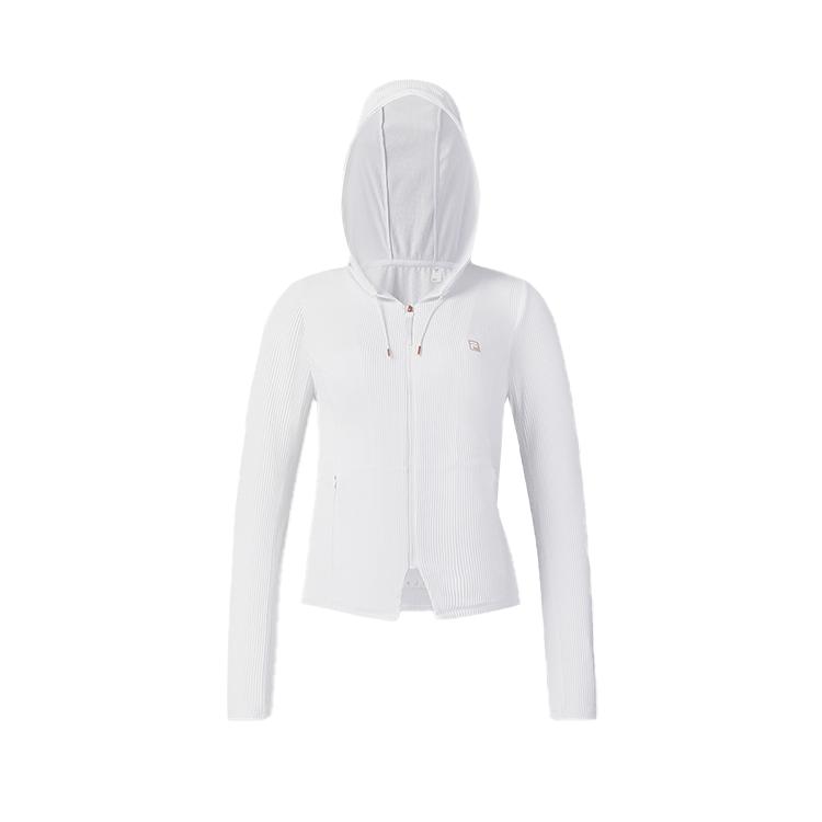 New FILA Fitness Jackets Coats Women's Jade White A11W521501F-WT