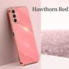 Electroplated Plating Square Frame Phone Case Funda For Samsung Galaxy A56 A36 A26 A16 A55 A35 A25 A15 A 55 35 25 5G Soft Cover