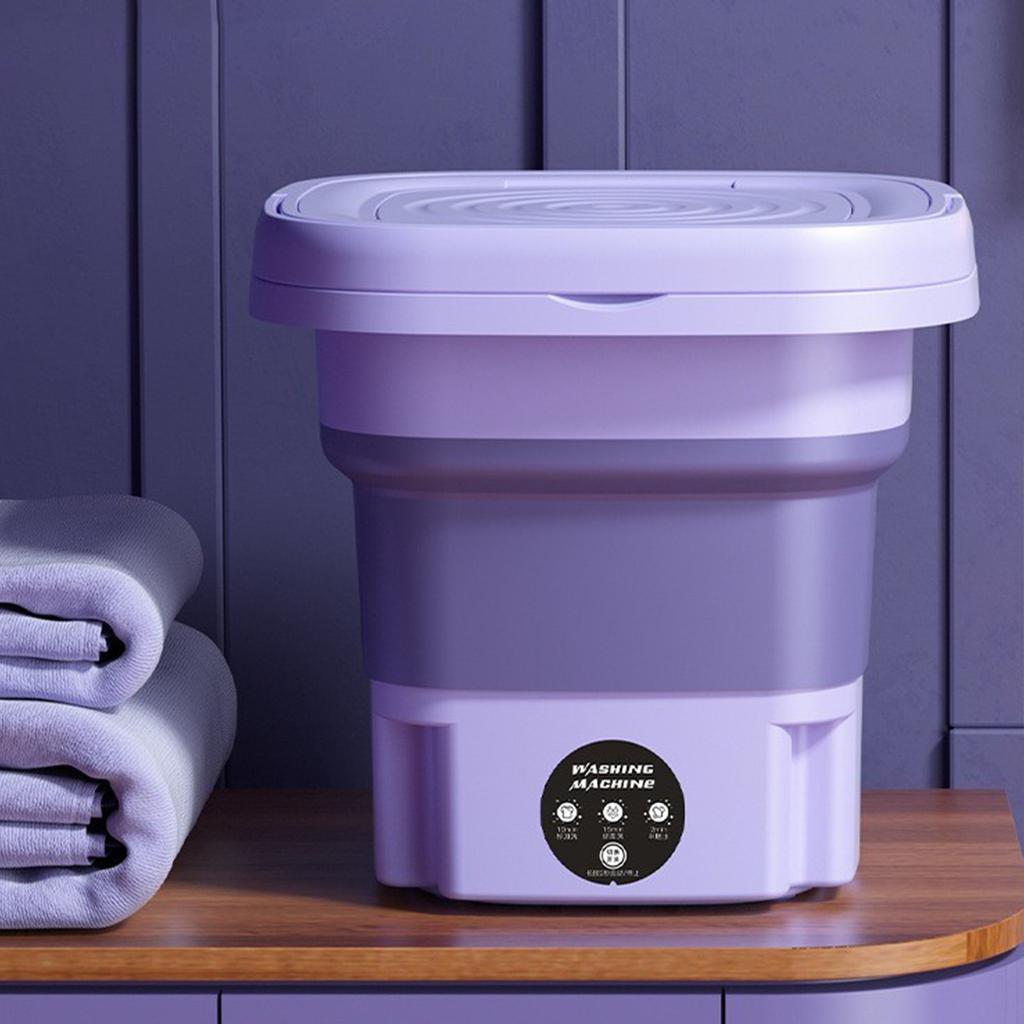 11L kaasaskantav pesumasin Väike pesumasin Kokkupandav pesumasin ja tsentrifuugkuivati