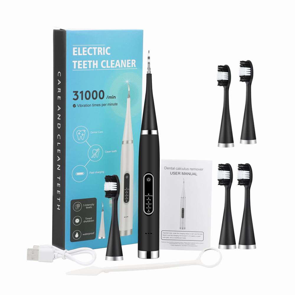 Electric Tooth Brush Sonic Toothbrush Tartar Eliminator Scraper Clean Dental Scaler Calculus Stone Remove Teeth Brush Oral Care