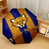 Leicester City Automatic 3‑Fold Umbrella 8‑Rib Windproof Folding Umbrella Sun Rain Protection For Outdoor Travel Daily Use
