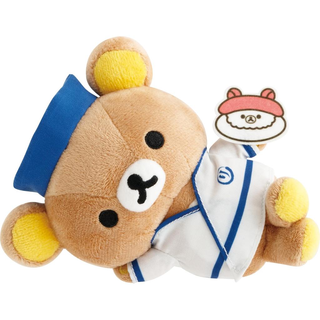 San-X Rilakkuma "Always Sushi Goods" Sushi Plush Toy Rilakkuma MV38901 Approx. H130 x W160 x D75mm