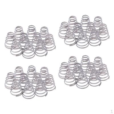 40x Edelstahlfeder für Fahrradrad Schnellspanner Nabe