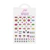 Nail Decals - Easy-Apply Nail Stickers for Nail Art, Perfect for Layering, Seamless Design (Graffiti Pop)