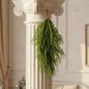 2 Piece with Hanging Hoop Artificial Norfolk Pine Needle Branches  Fireplace