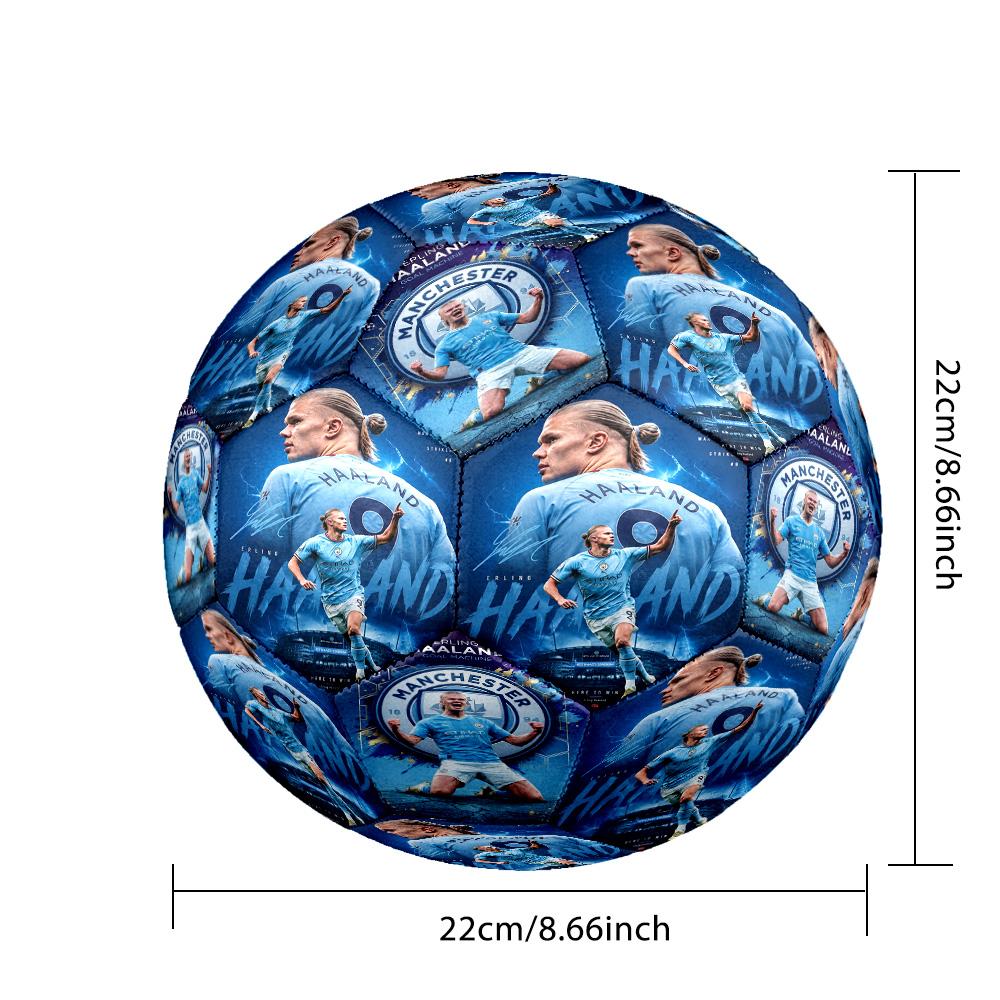 Haaland Football Celebration Size 5 Football Machinestitched Indooroutdoor Universal Football For Football Accessories