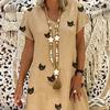 Bohemian Accessories Tassel Sweater Chain Necklace Women's String Wood Bead Long Necklace Jewelry