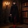 Hotel Transylvania Mavis Cosplay Costume With Polyester Cape For Halloween And Cosplay Events